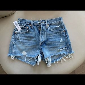 NWT AGOLDE Parker shorts